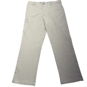 Callaway Golf Pants Mens 38x30 Beige Performance Flat Front Stretch Chino